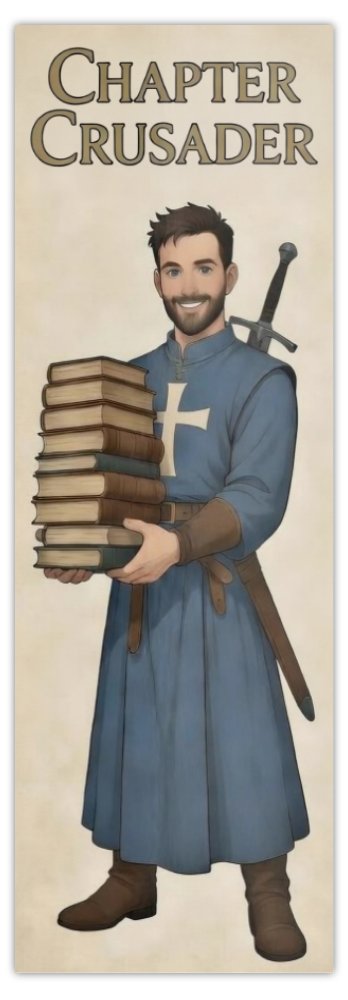Chapter Crusader bookmark