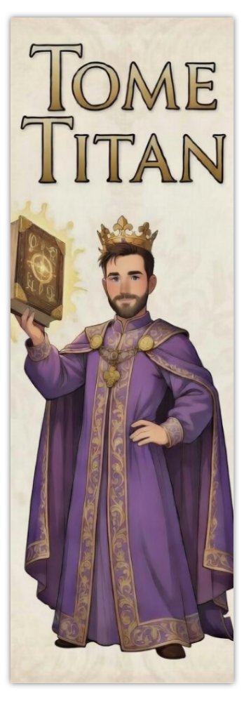 Tome Titan bookmark